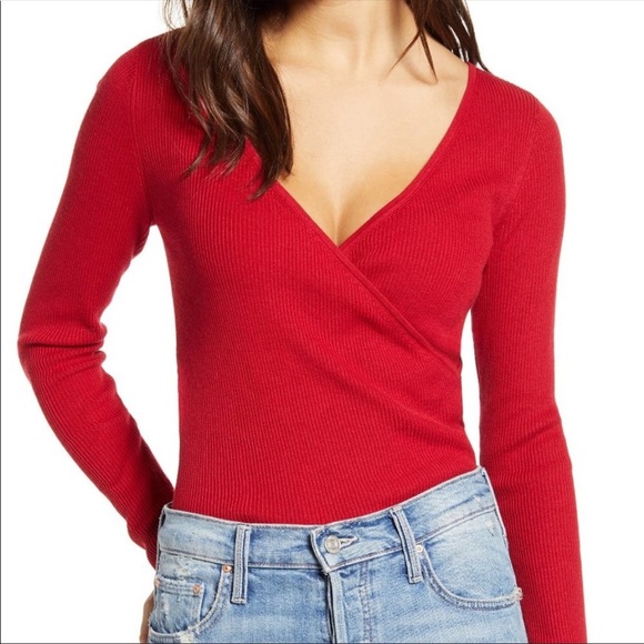 Leith rib wrap sweater - Picture 2 of 10